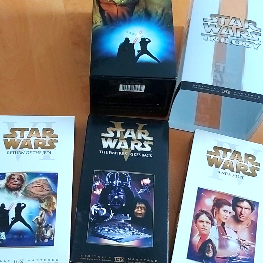 Star Wars Trilogy VHS box Set
